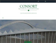 Tablet Screenshot of consort.co.za